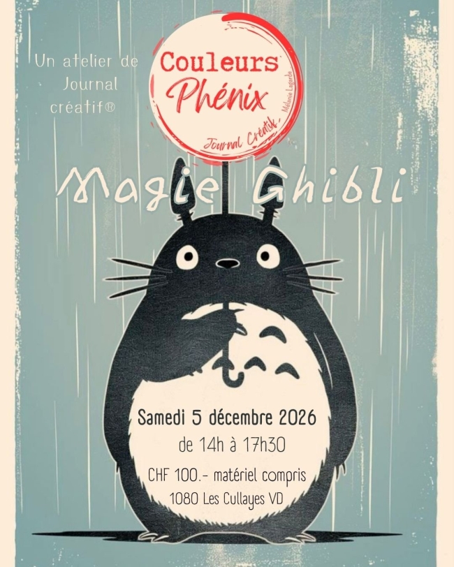 Magie Ghibli - samedi 05.12.2026